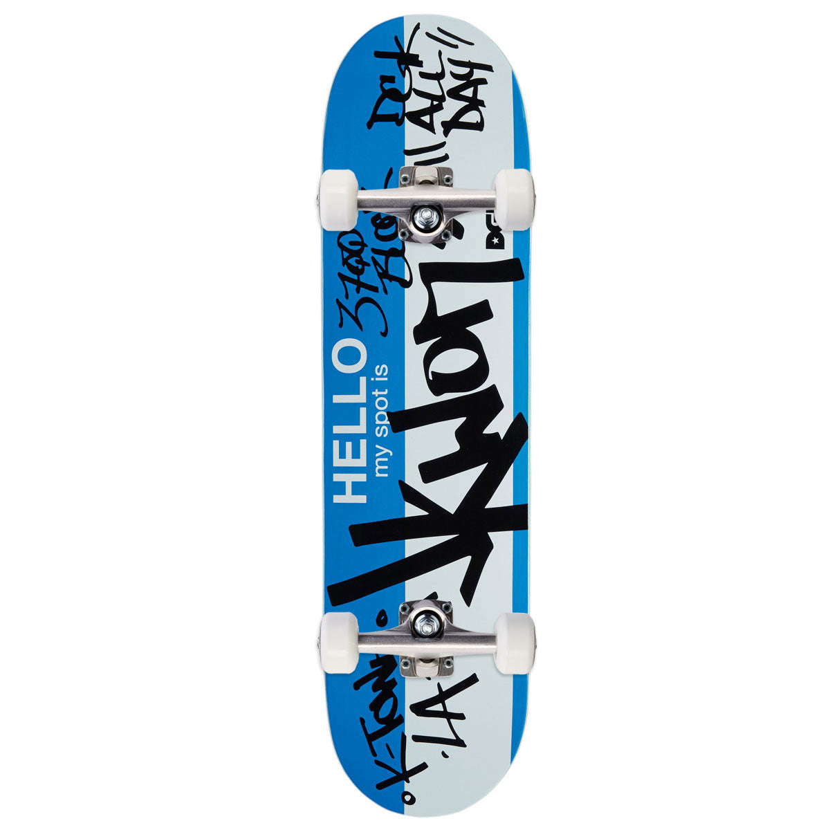 DGK My Spot Is Jkwon Skateboard Complete - Blue - 7.90