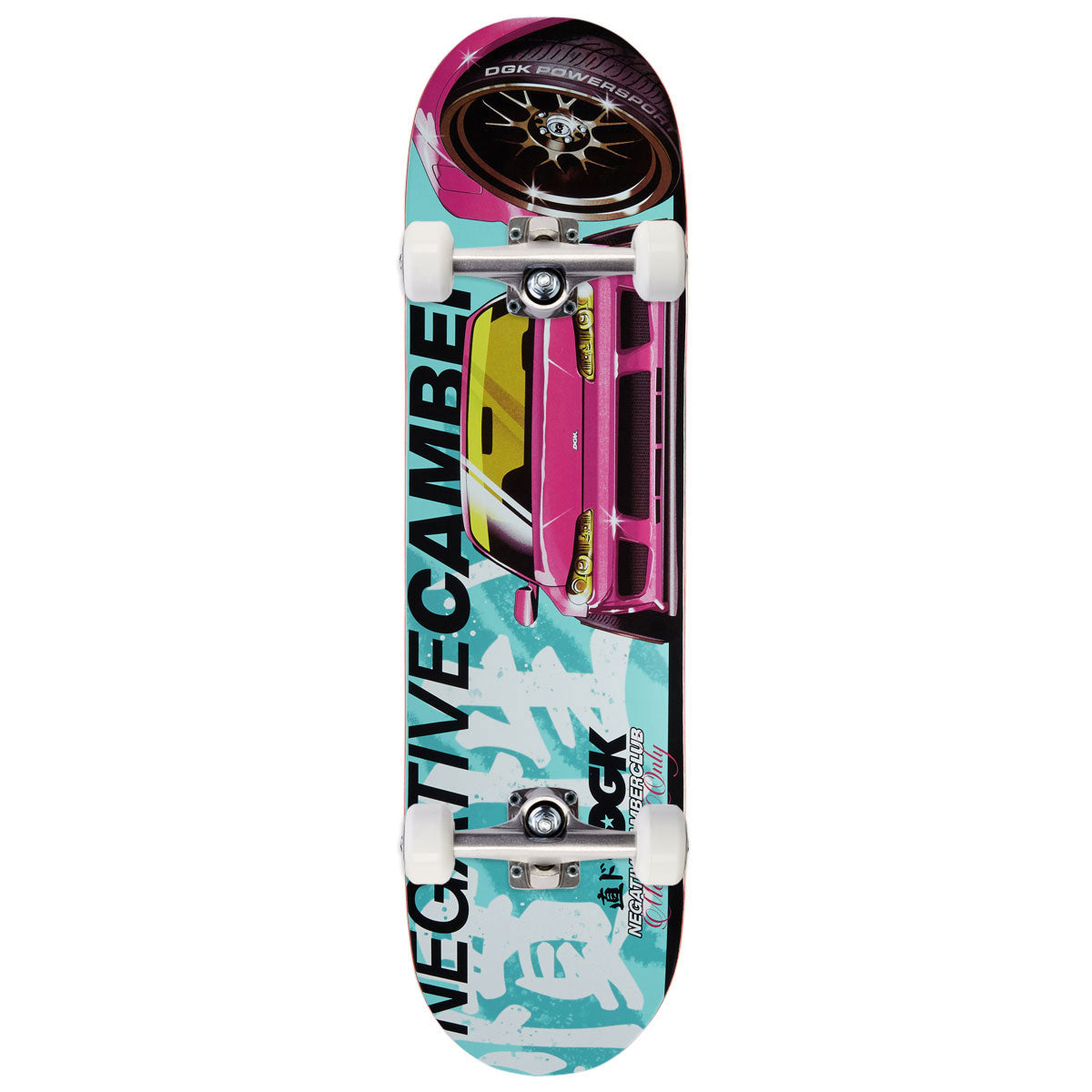 DGK Camber Club Skateboard Complete - Blue - 8.25