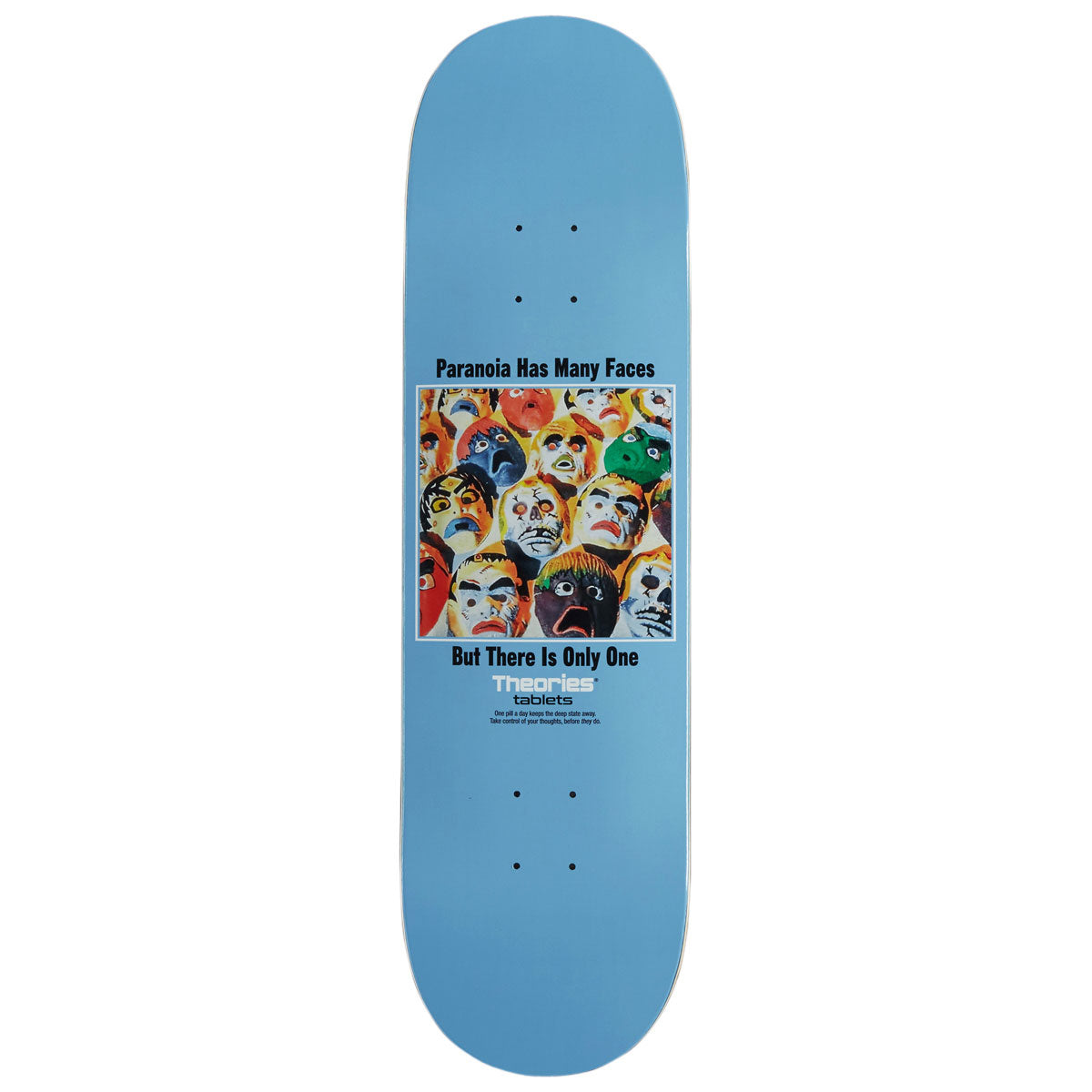 Theories Paranoia Skateboard Deck - 8.50