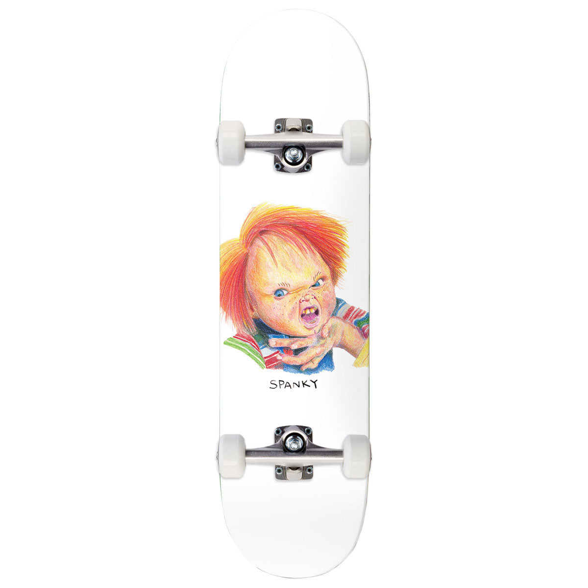 Baker Kevin Spanky Long Good Guys Skateboard Complete - 8.25