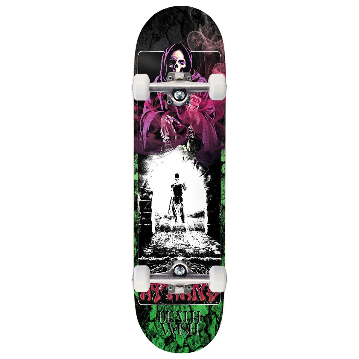 Deathwish Chris Athans Folklore Skateboard Complete - 8.38