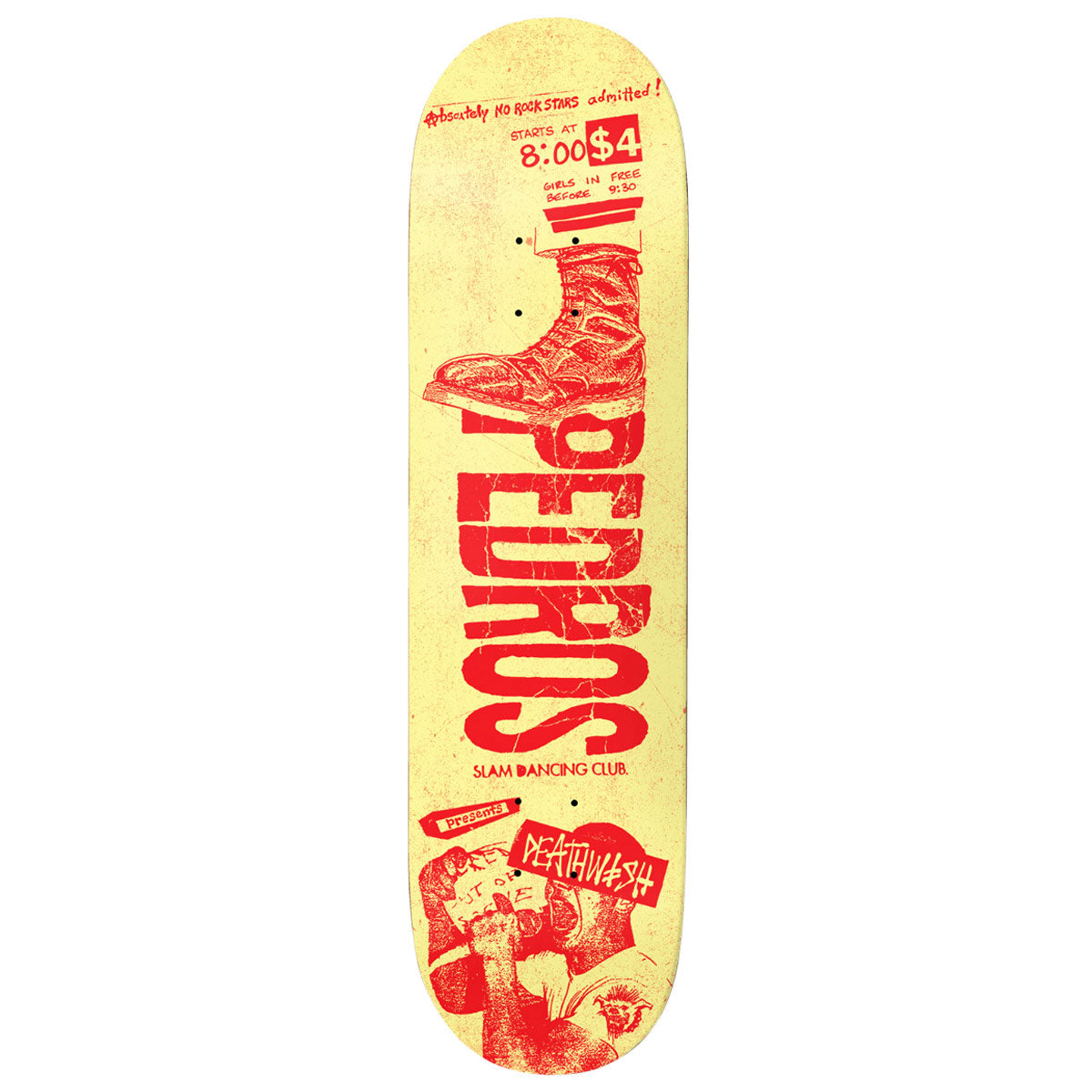 Deathwish Pedro Delfino Slam Skateboard Deck - 8.50