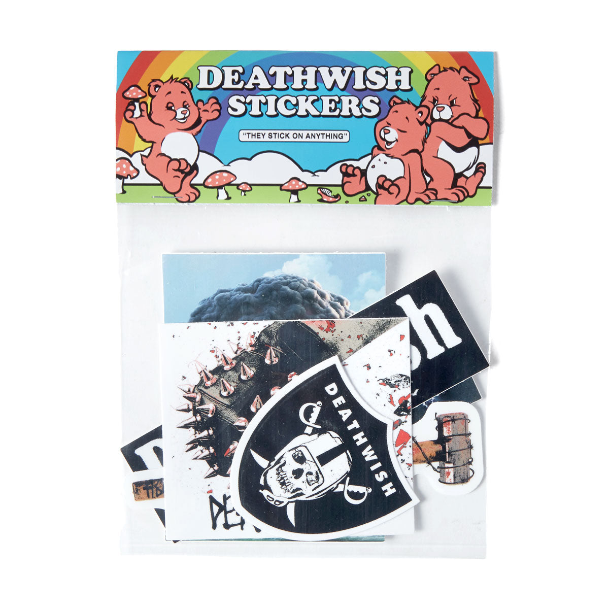 Deathwish Nation 6 Pack Of Stickers image 1