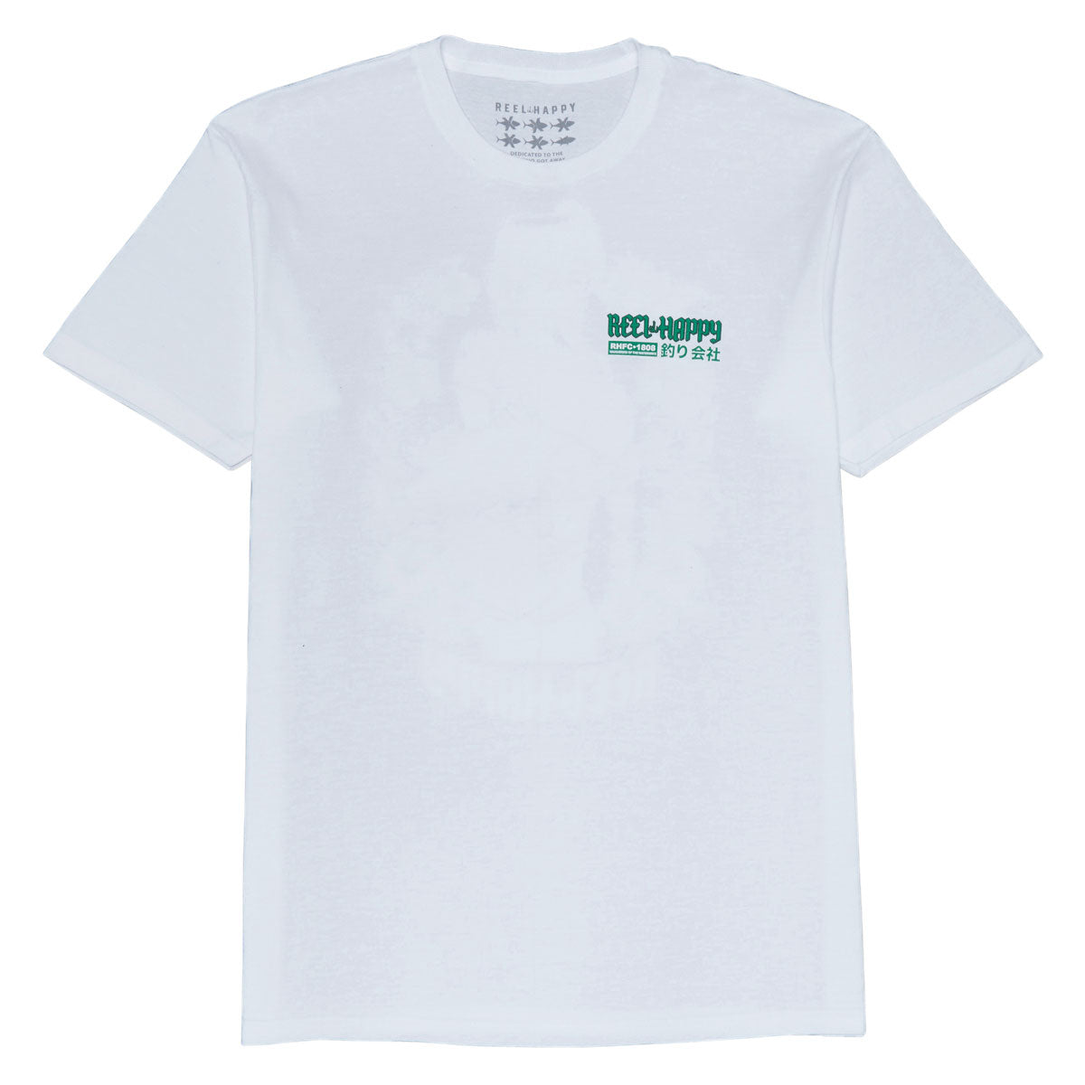 Reel Happy Goldie T-Shirt - White image 2