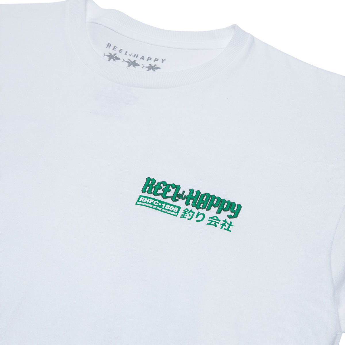 Reel Happy Goldie T-Shirt - White image 3
