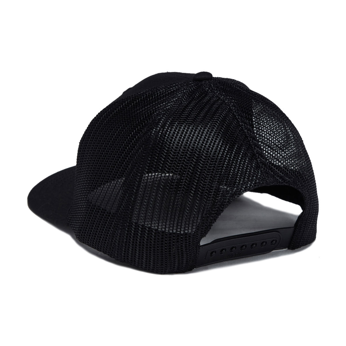 Reel Happy Bass Country Trucker Hat - Black image 2