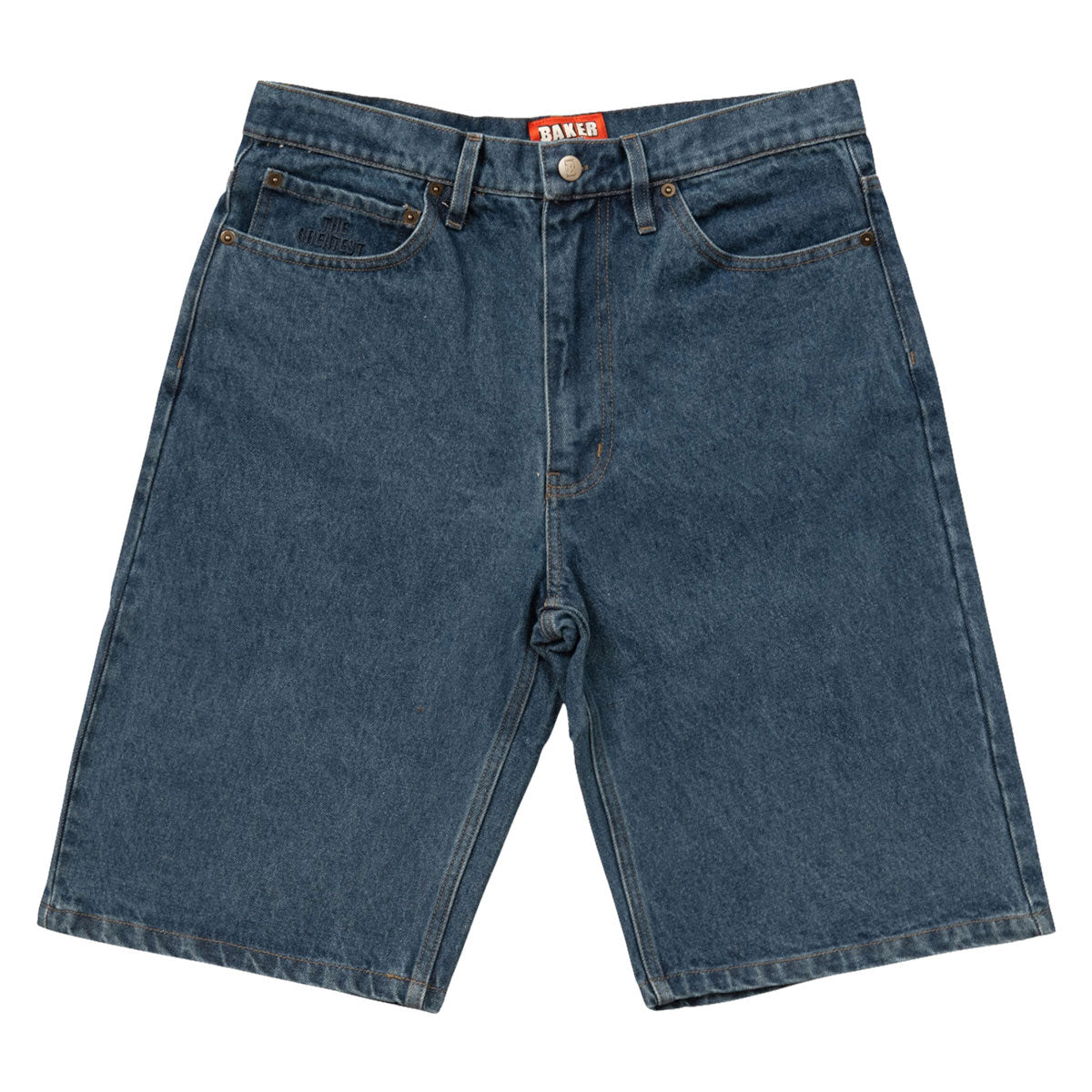 Baker Warner Denim Shorts - Blue image 1