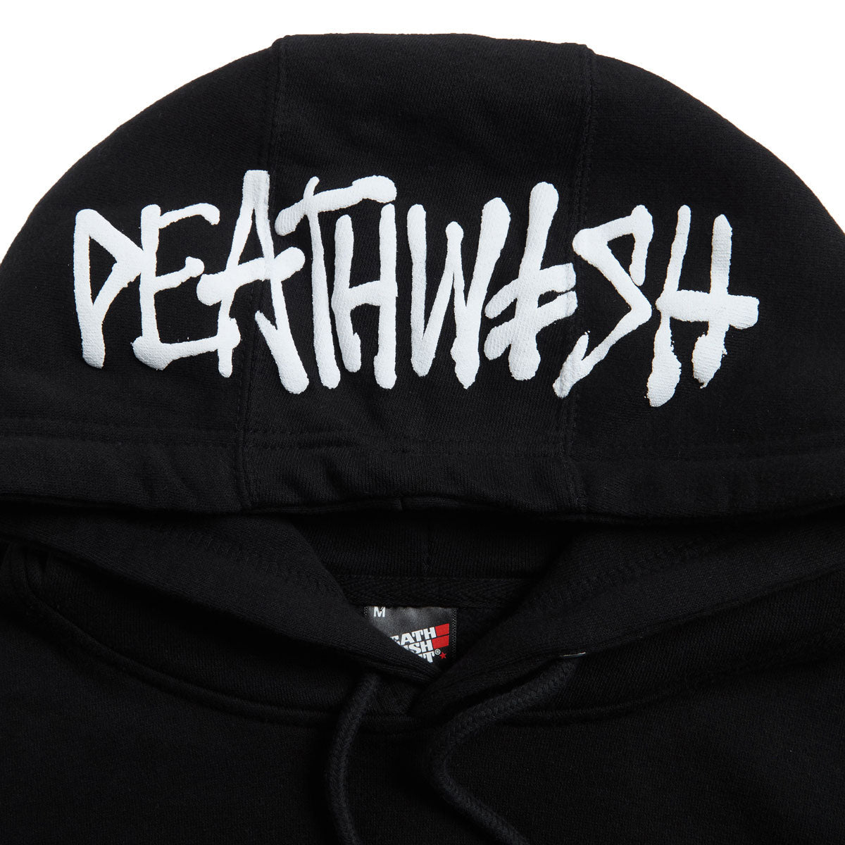 Deathwish OG Hood Spray Hoodie - Black image 3