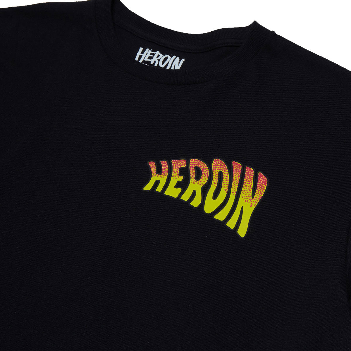Heroin Merged T-Shirt - Black image 3
