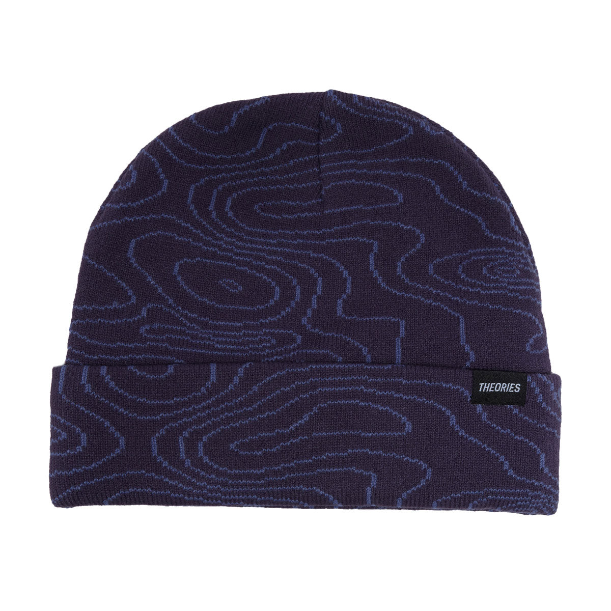 Theories Contour Beanie - Eggplant image 1
