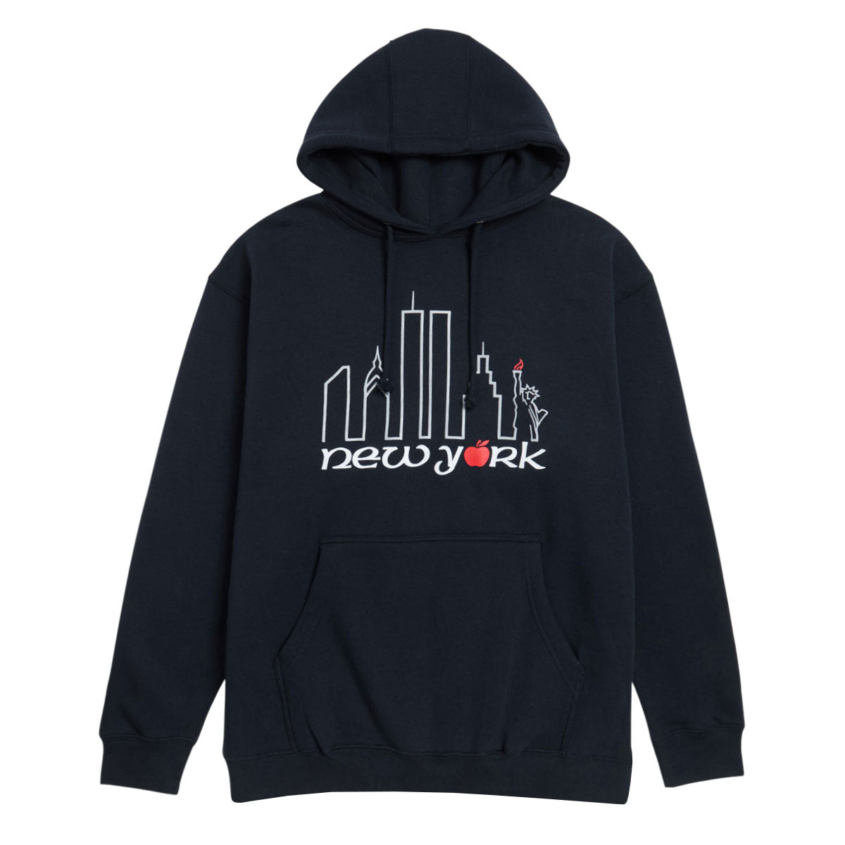 Theories Big Apple Hoodie - Navy image 1