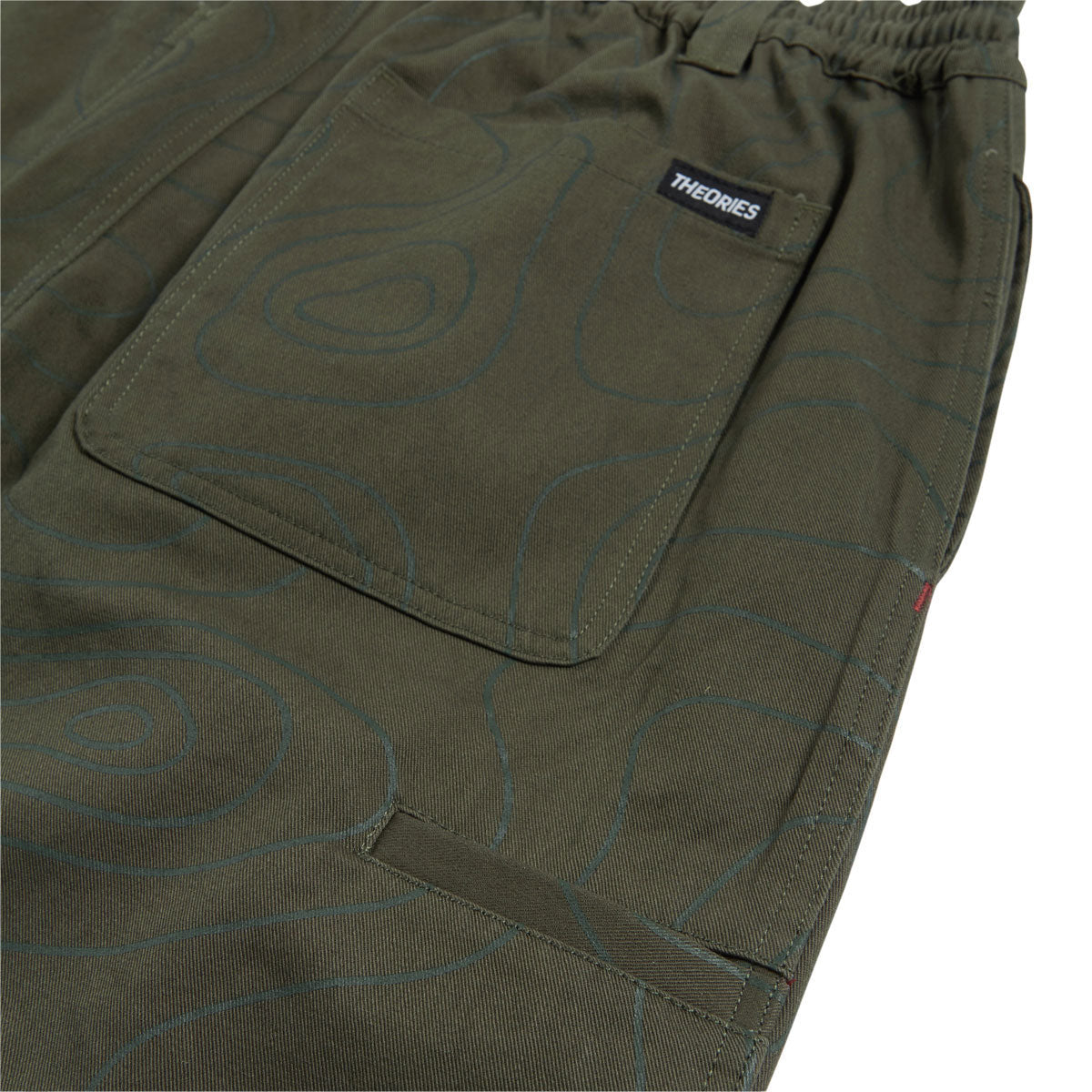 Theories Stamp Lounge Pants - Contour Green image 5