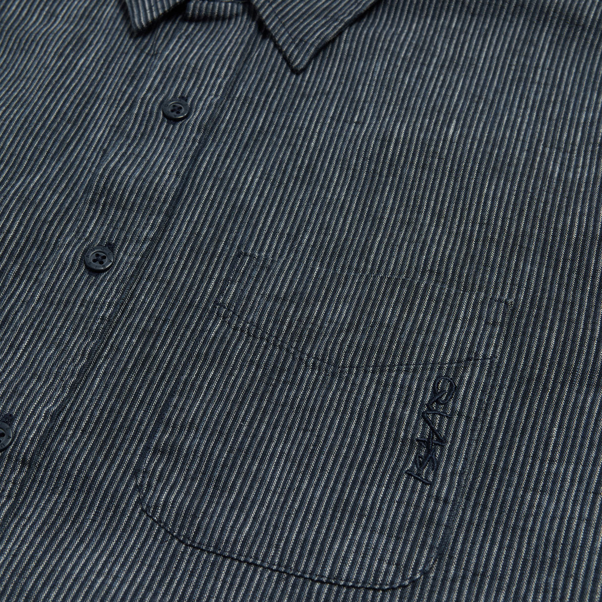 Quasi Kalvin Button Up Shirt - Navy image 3