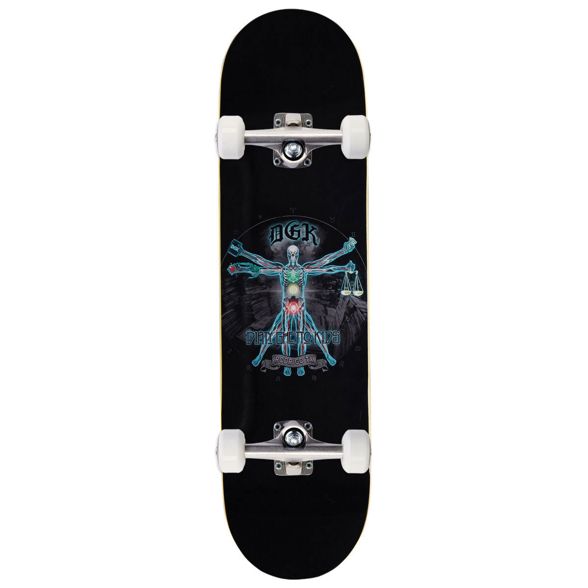 DGK Mystic TX Skateboard Complete - 8.10