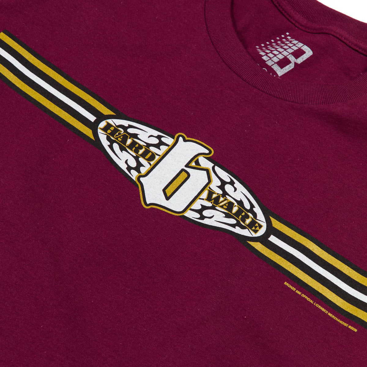 Bronze 56k Older Brother T-Shirt - Burgundy image 2