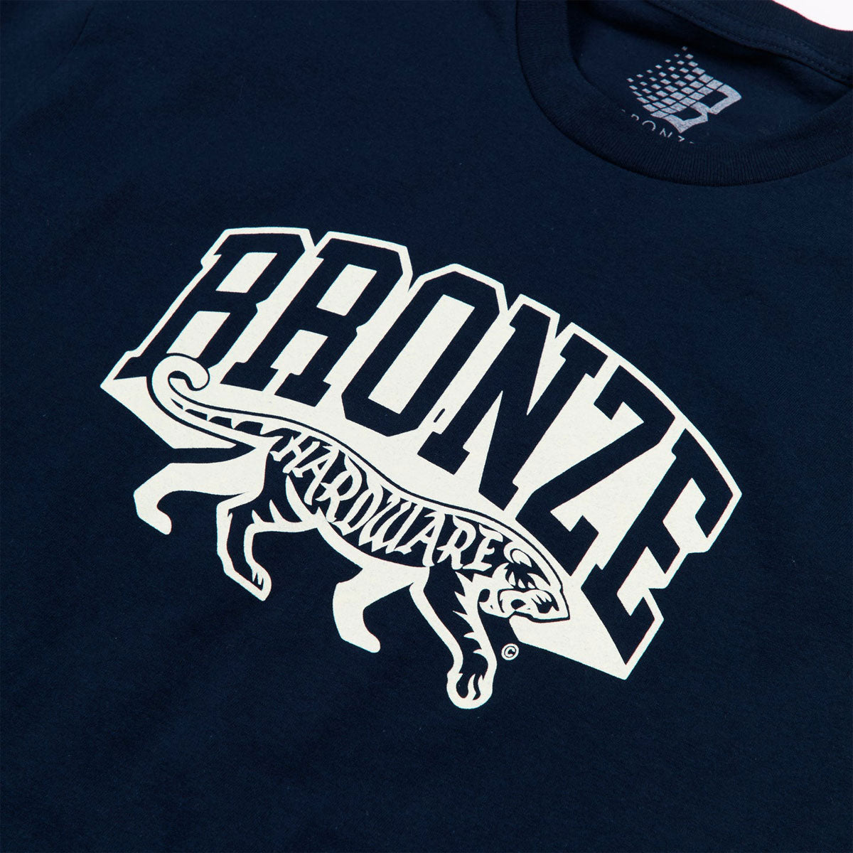 Bronze 56k Survivor T-Shirt - Navy image 2