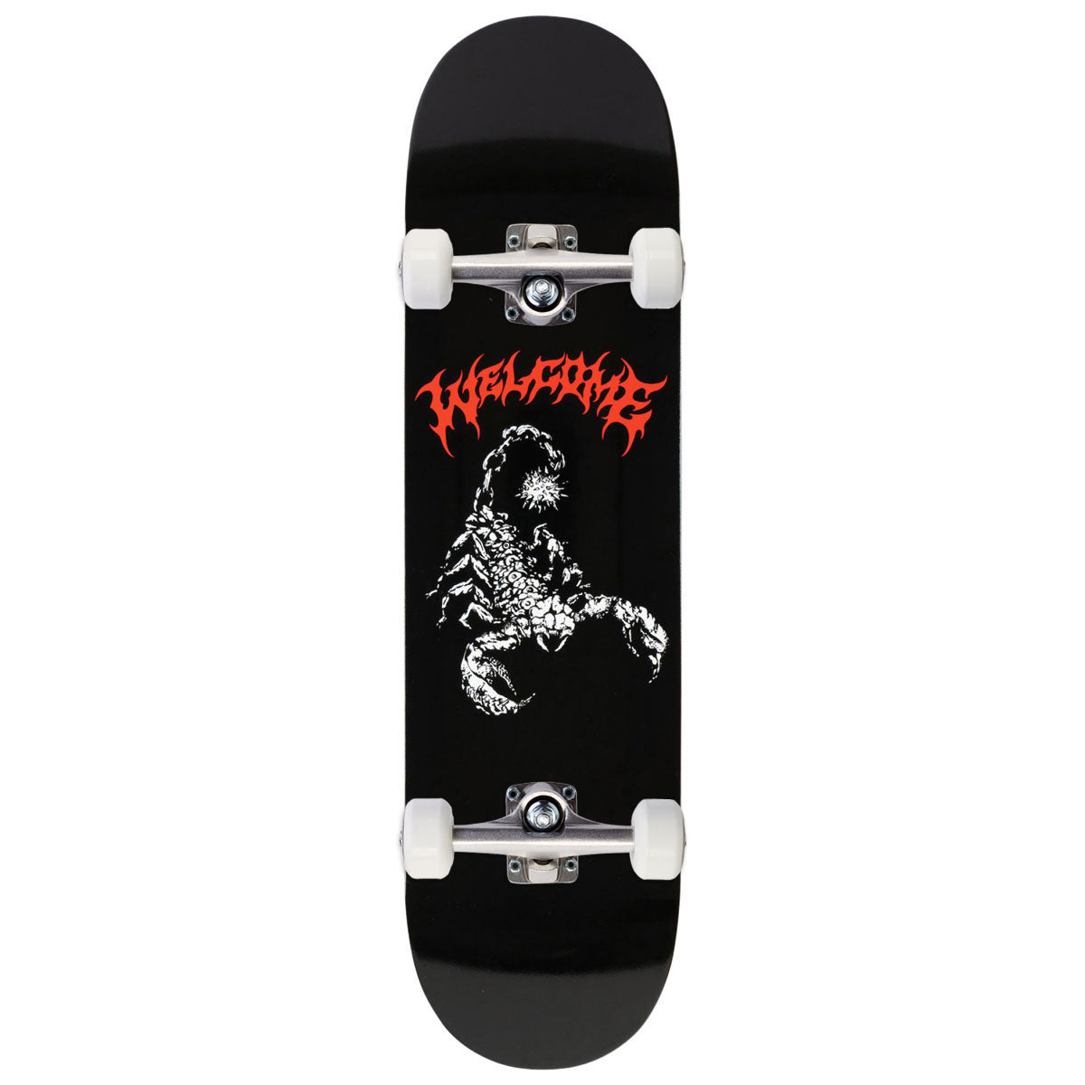 Welcome Mace Skateboard Complete - Black - 8.25
