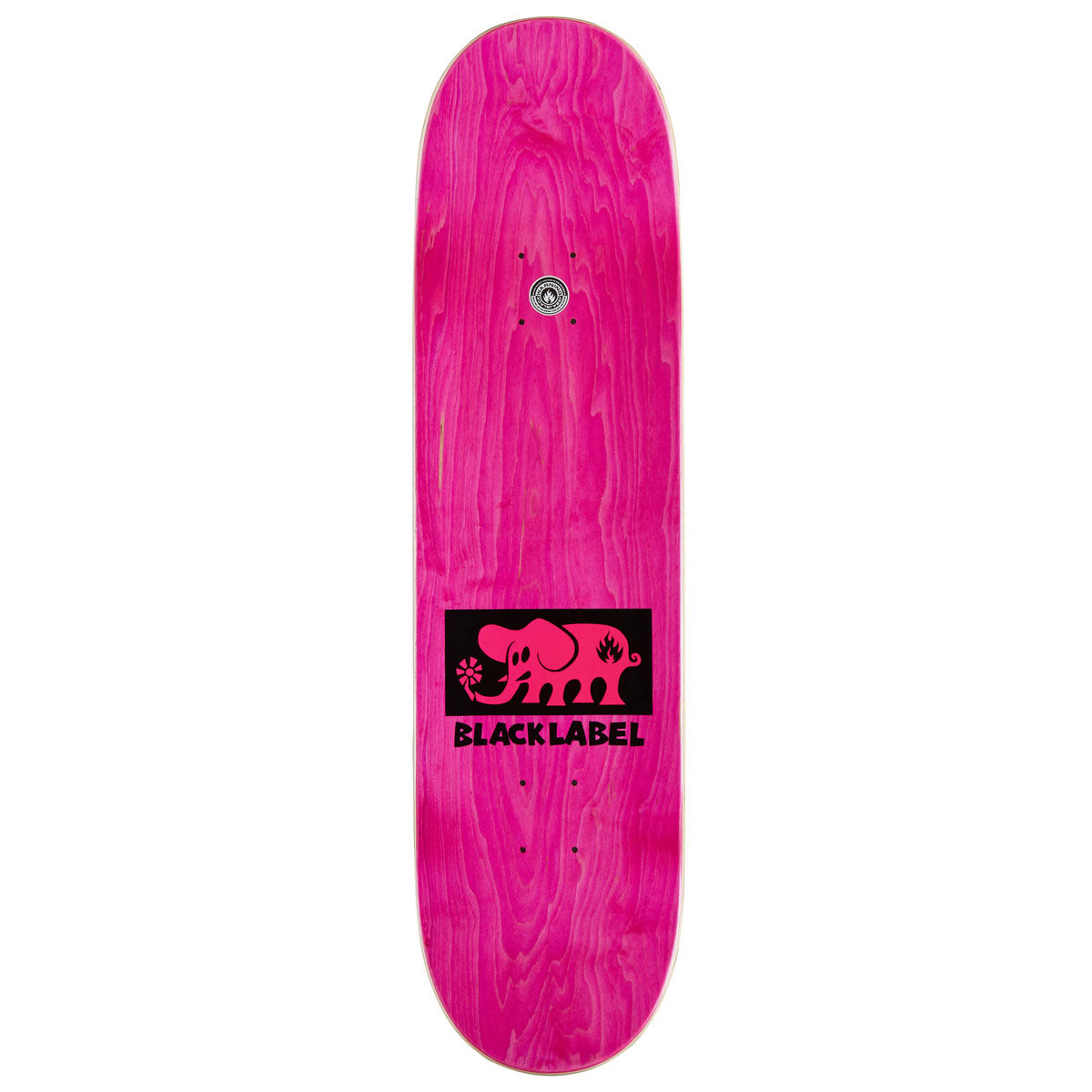 Black Label Elephant Block Skateboard Complete - Pink - 8.25