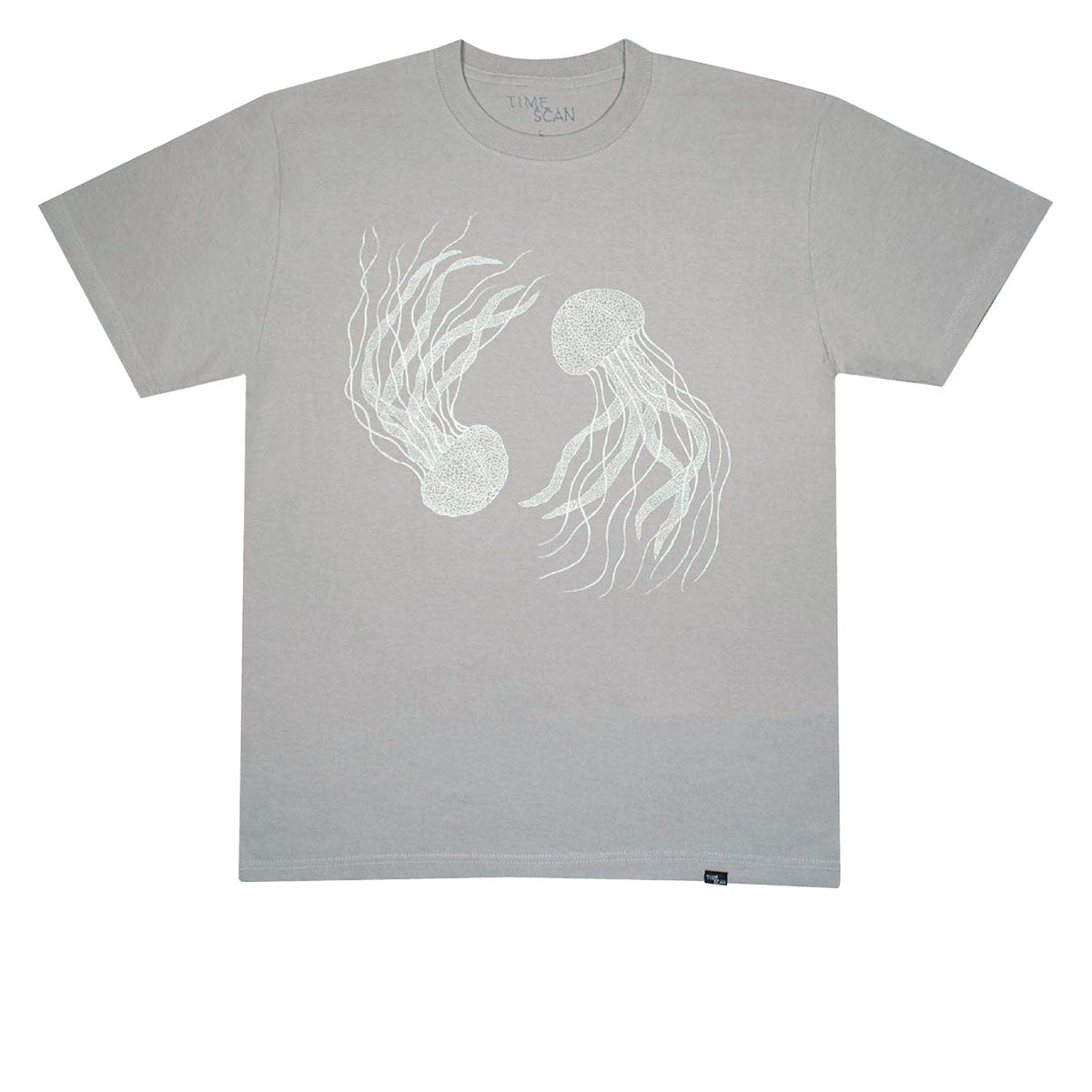 Timescan Kurage T-Shirt - Silver Grey image 1