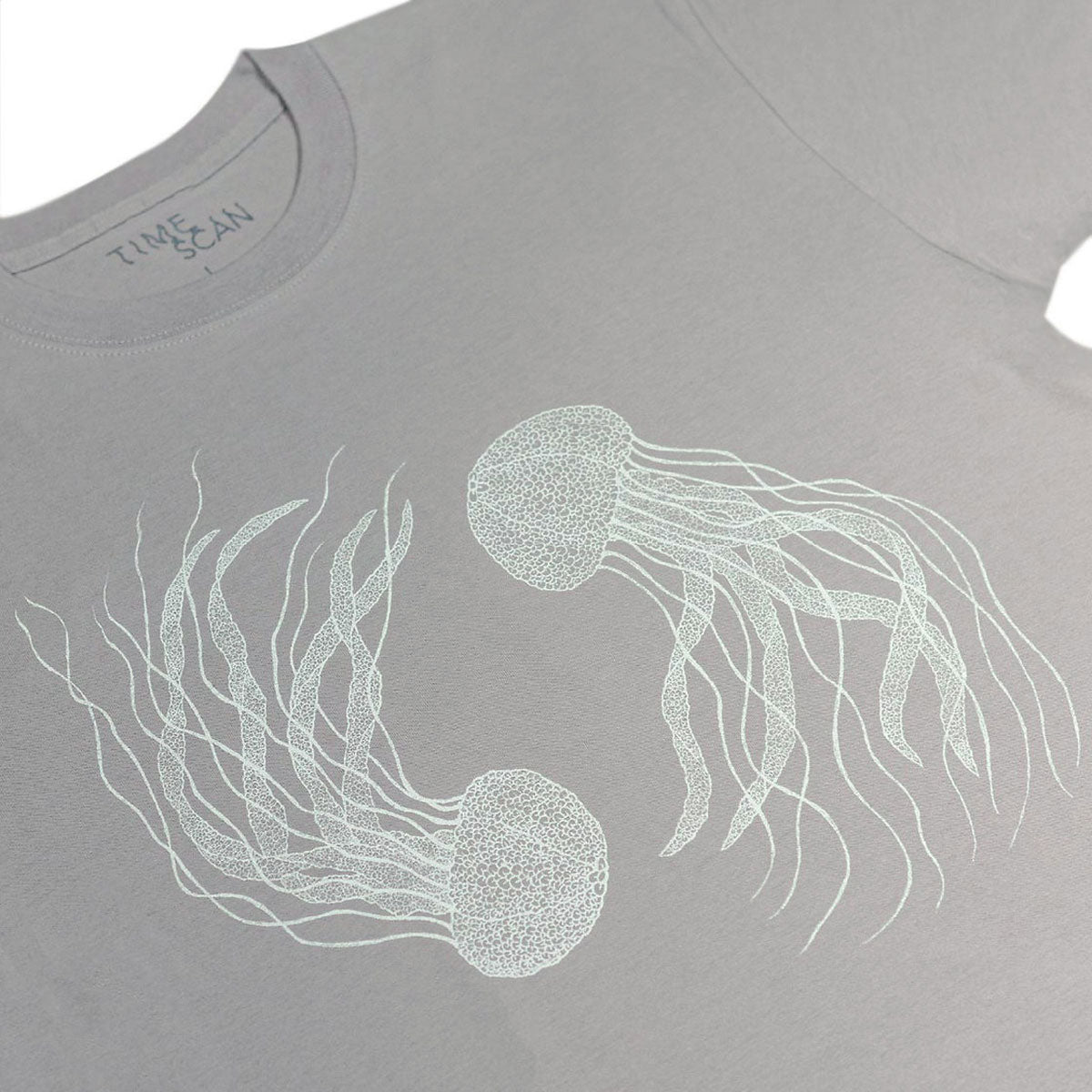 Timescan Kurage T-Shirt - Silver Grey image 2
