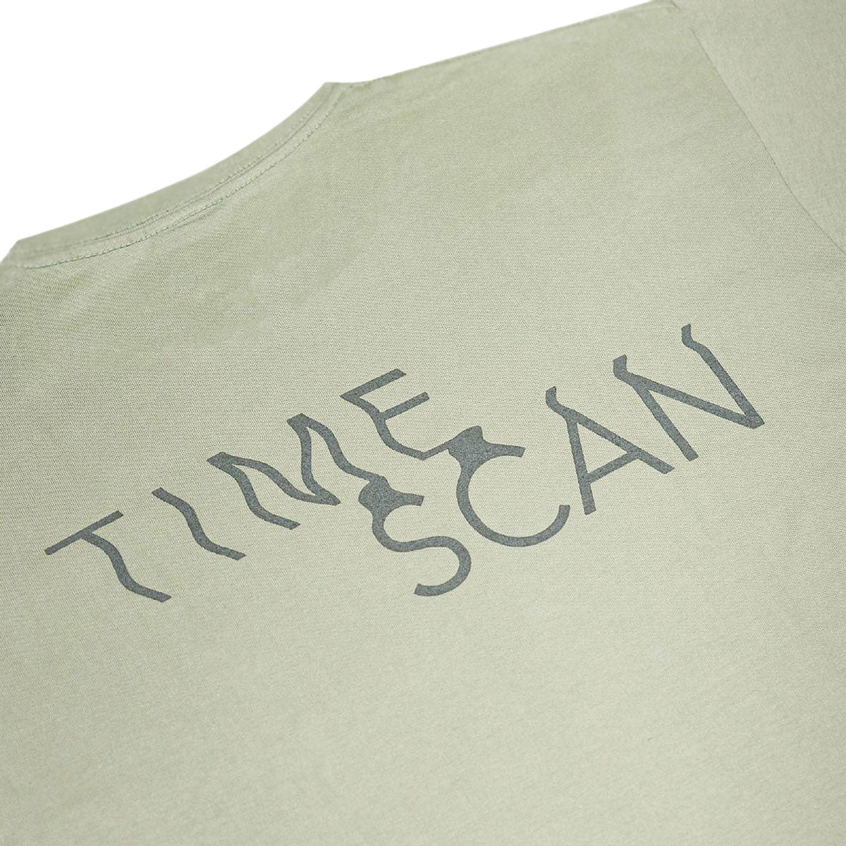 Timescan Logo T-Shirt - Sage Green image 4