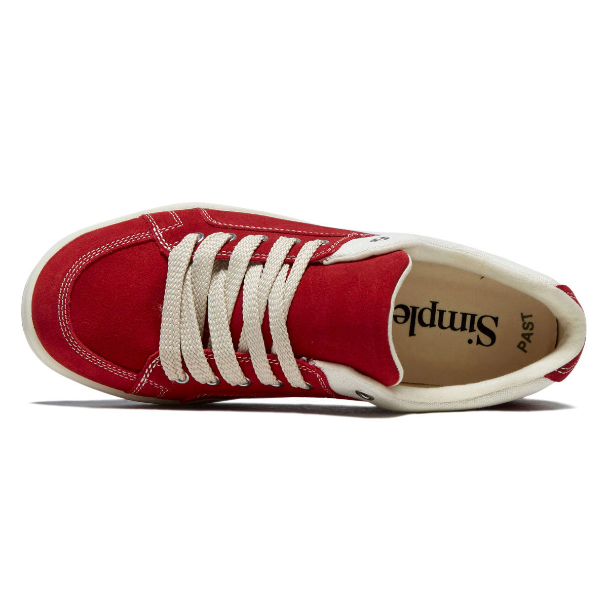 Simple OS Suede Shoes - Cherry image 3