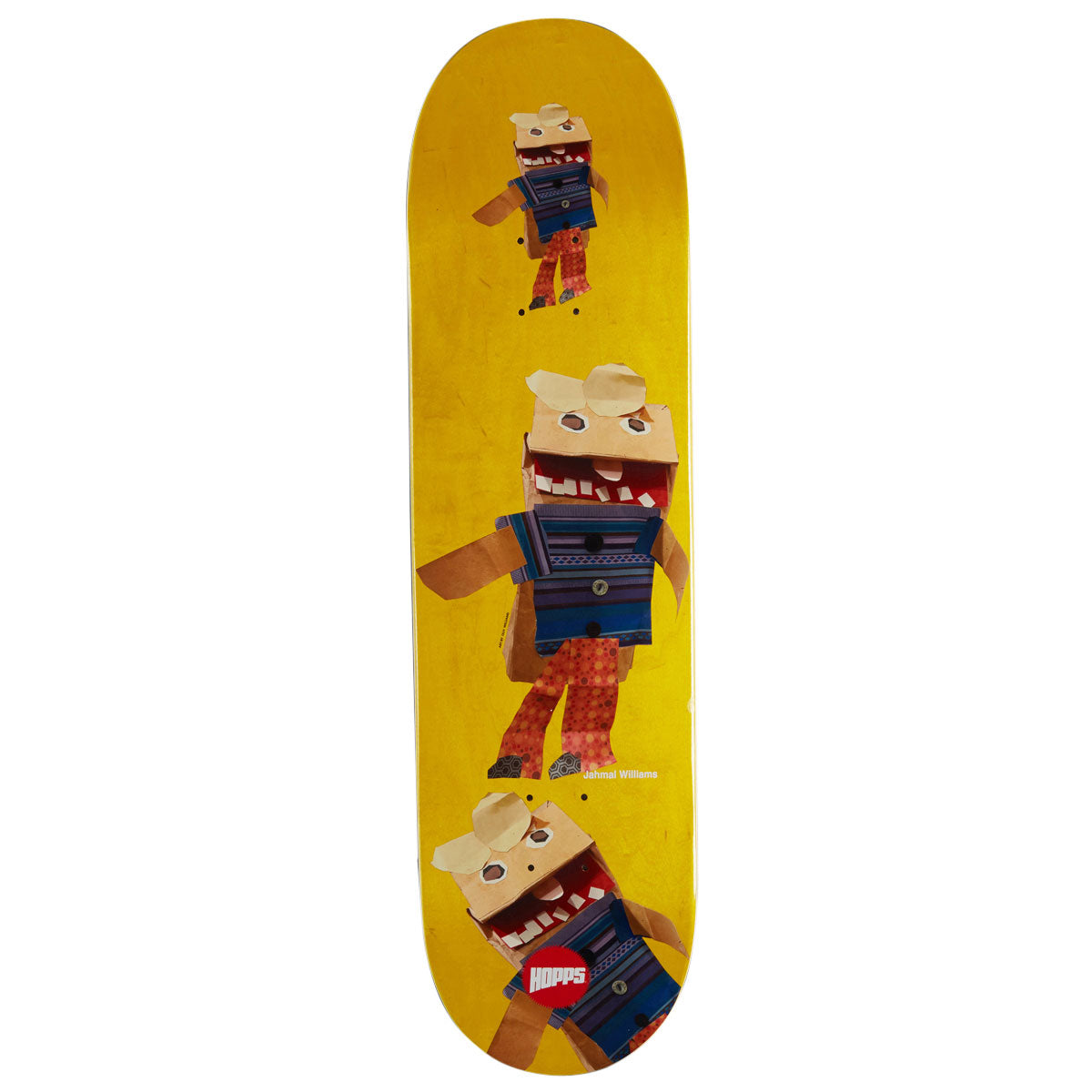 Hopps Jahmal Williams Puppet Guy Skateboard Deck - 8.38