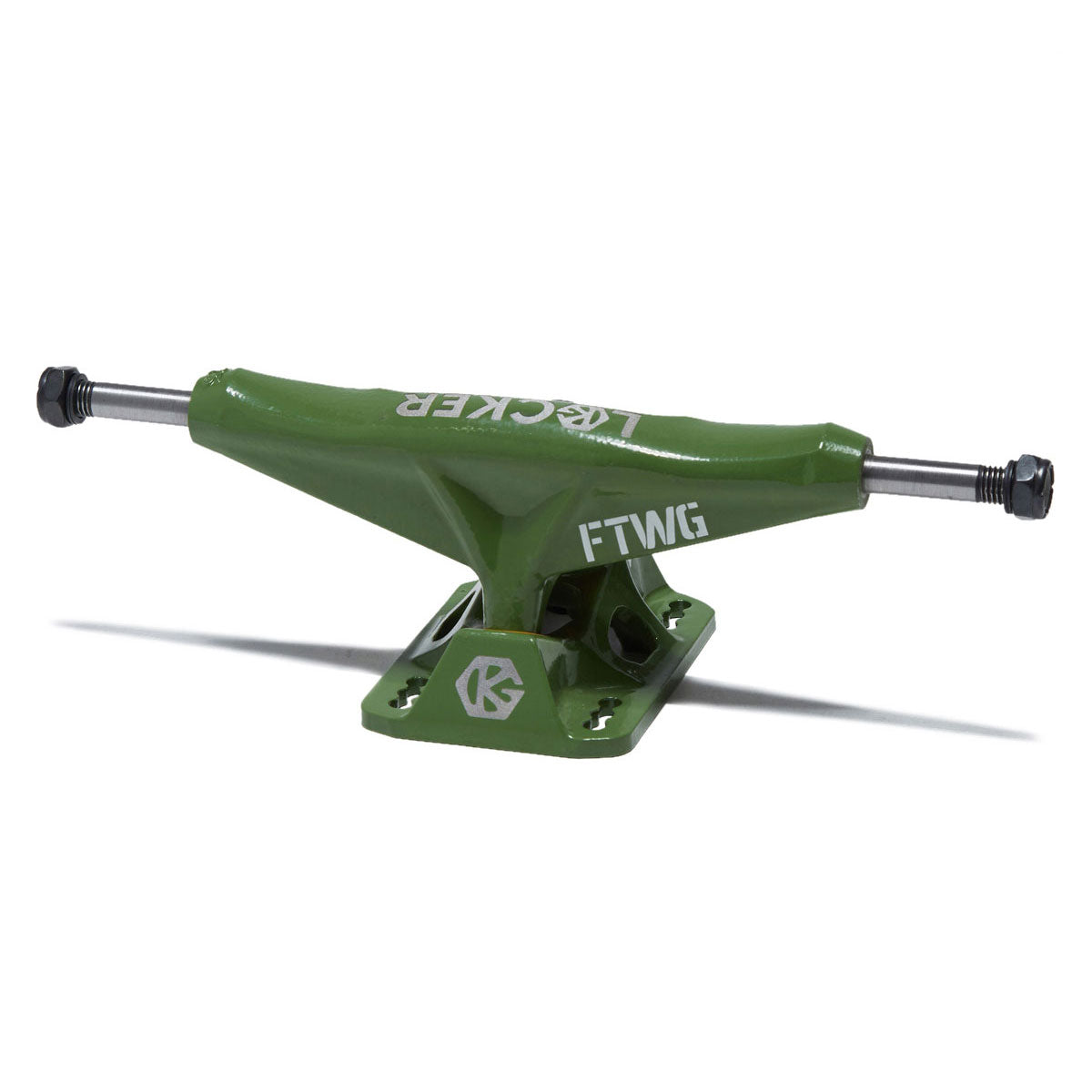 Grind King Locker Skateboard Trucks - Army Green - 8.25