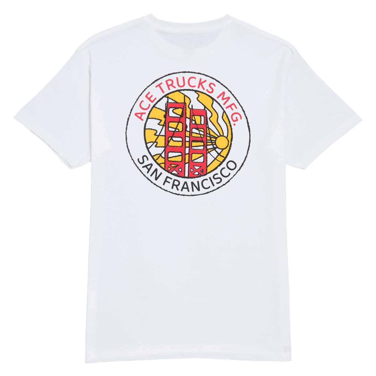 Ace Skate City T-Shirt - White image 1