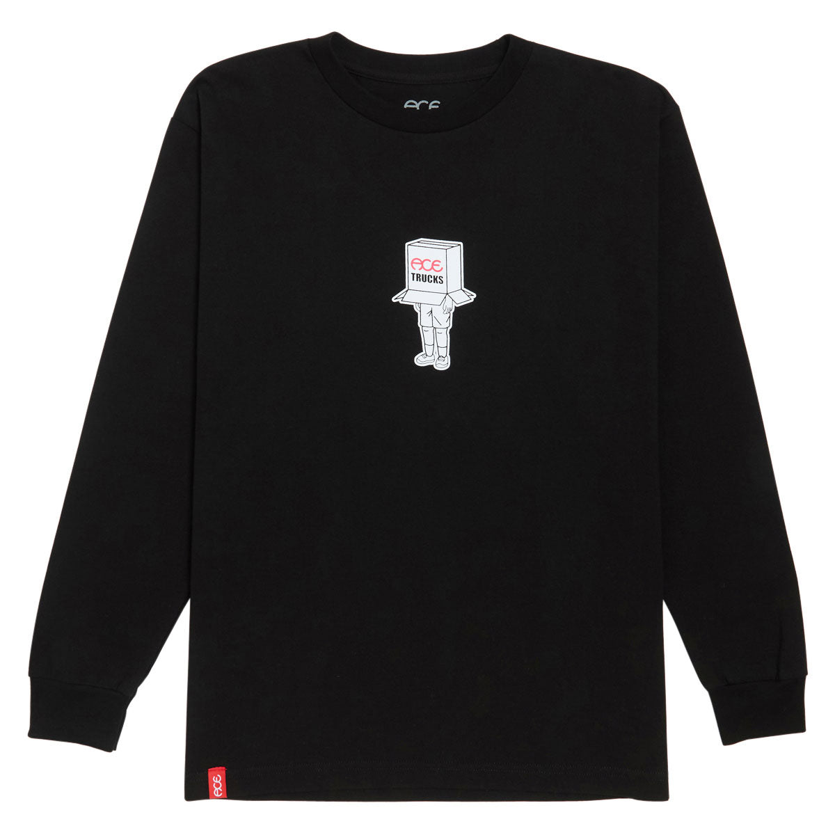 Ace Meme Long Sleeve T-Shirt - Black image 1