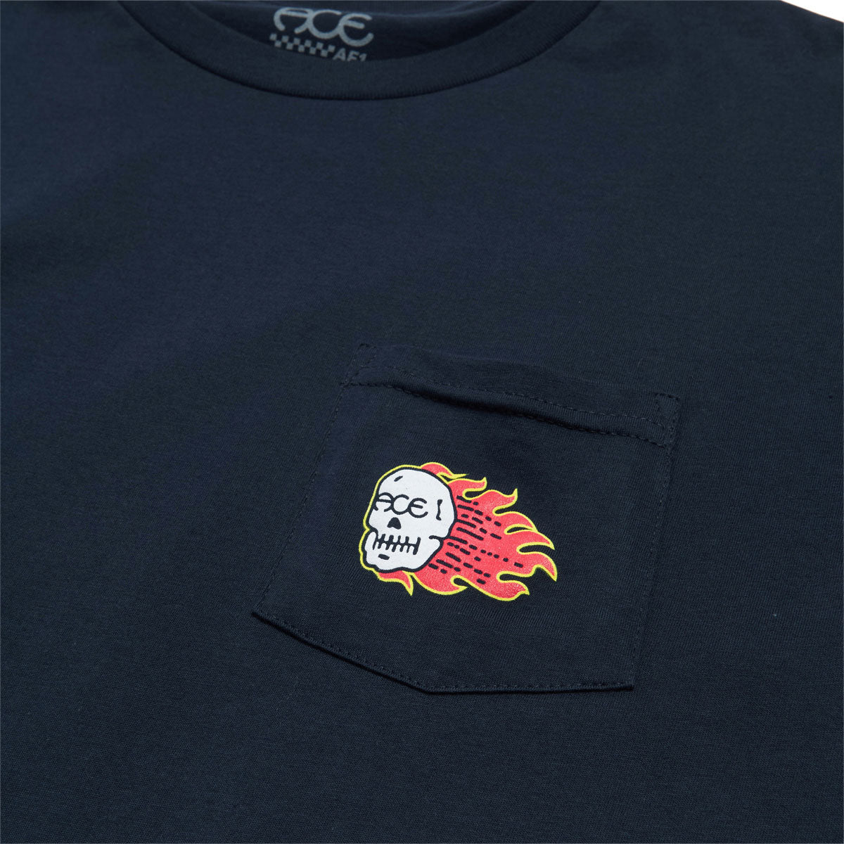 Ace Combust Pocket T-Shirt - Navy image 2