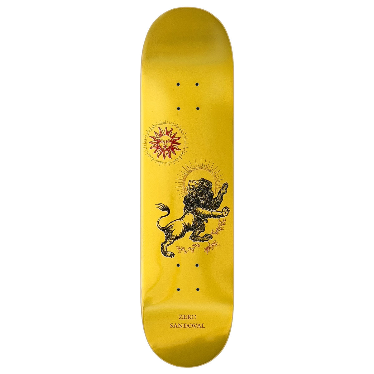 Zero Sandoval Lion Micah Ulrich Skateboard Deck - 8.25