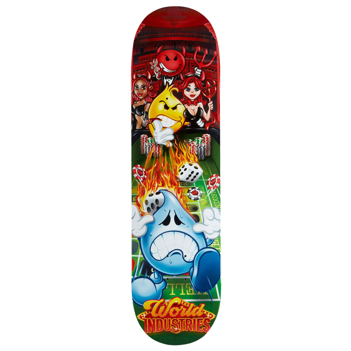 World Industries Casino Skateboard Deck - 8.25