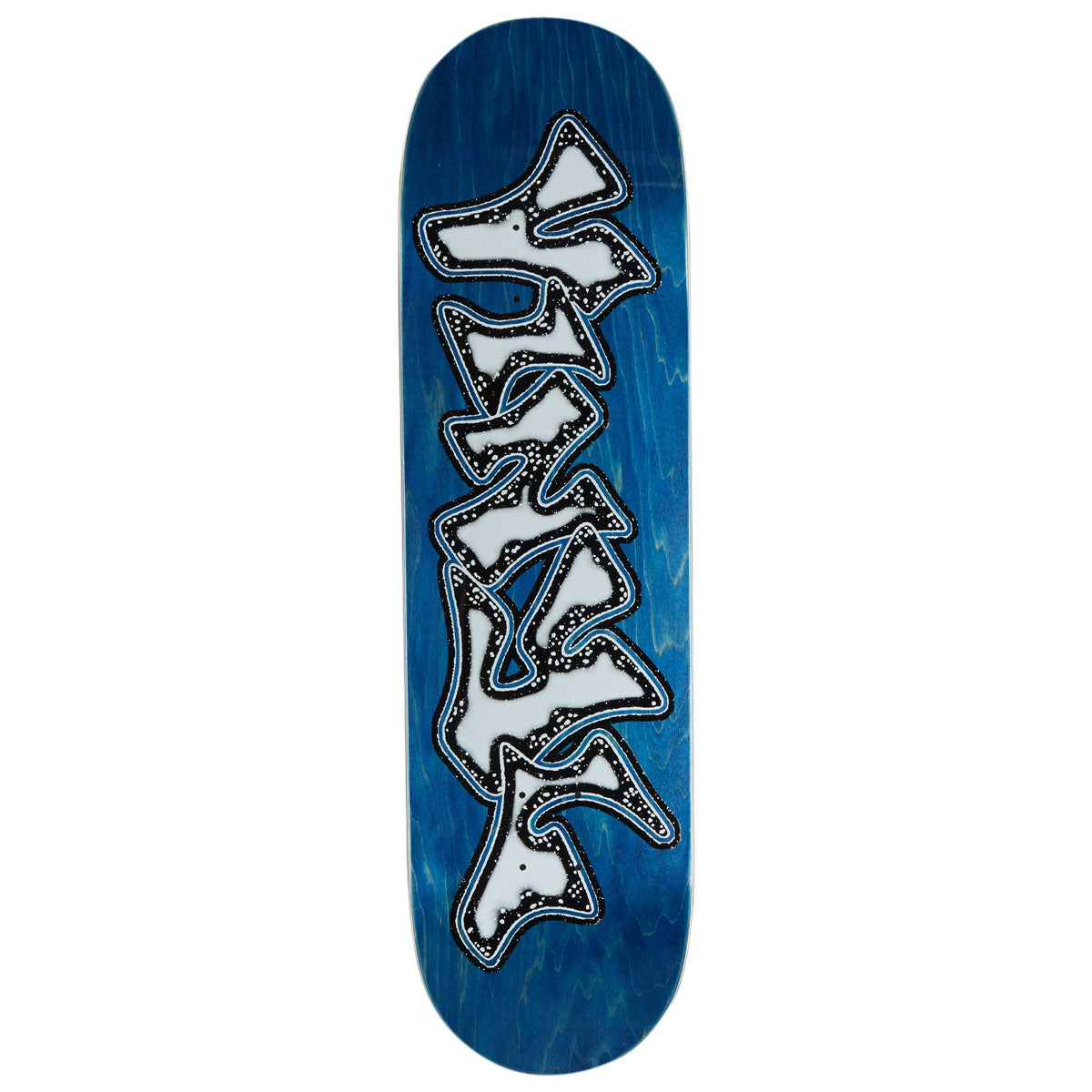 Vinyl Graffiti Logo Skateboard Deck - Assorted Veneers - 8.25