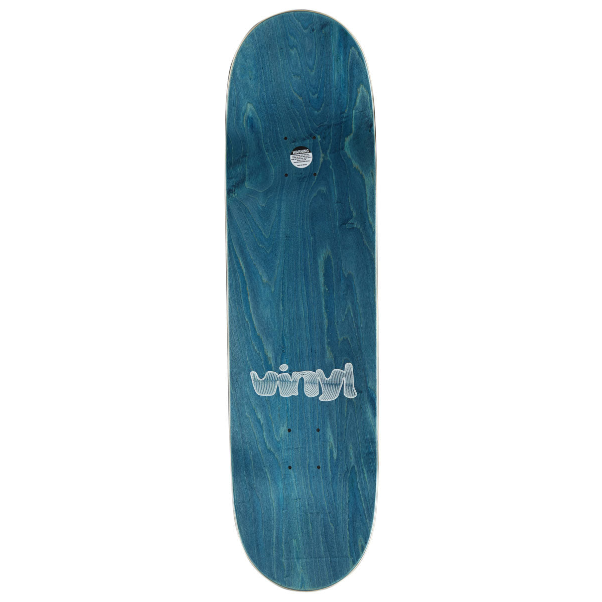 Vinyl Graffiti Logo Skateboard Deck - Assorted Veneers - 8.25