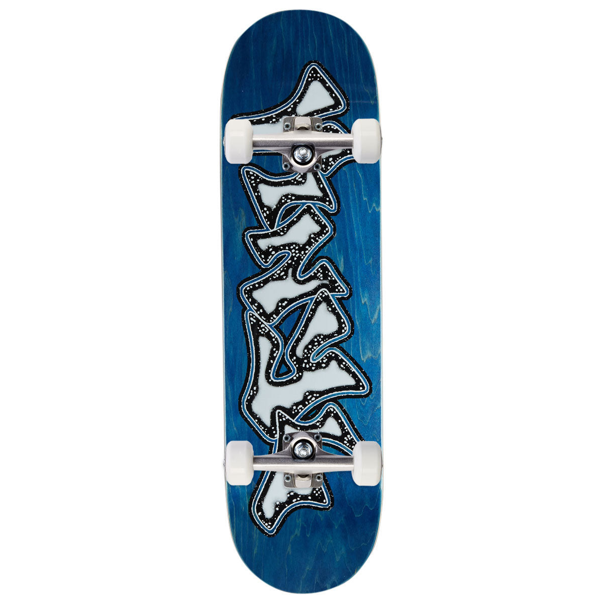 Vinyl Graffiti Logo Skateboard Complete - Assorted Veneers - 8.25