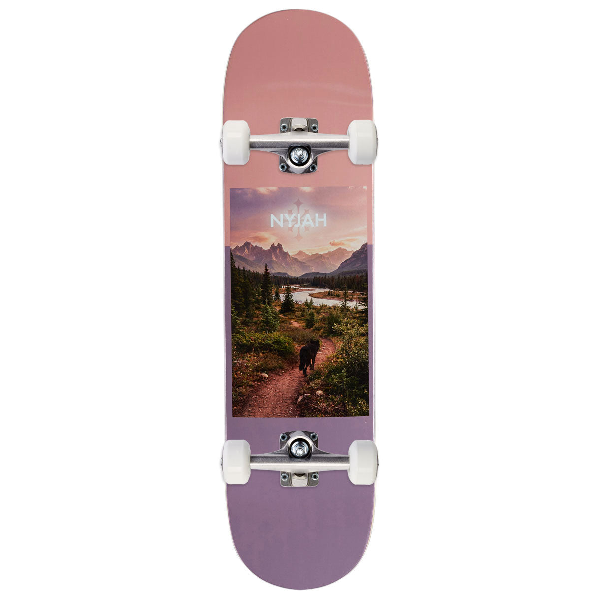 Disorder Lone Wolf Nyjah Huston Skateboard Complete - Assorted - 8.12