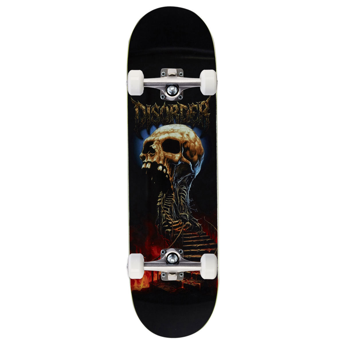 Disorder Stairway To Hell Skateboard Complete - Black - 8.38