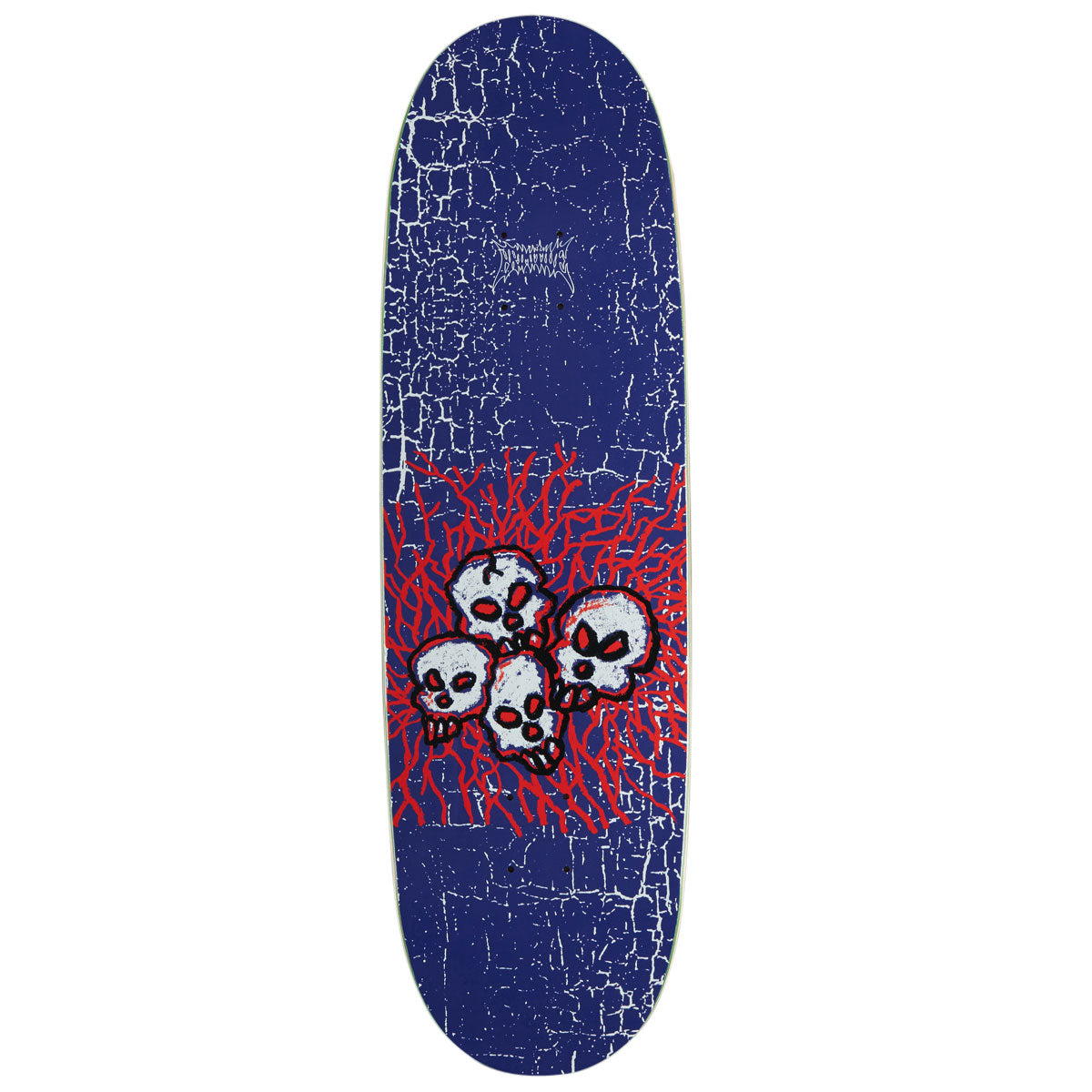 Primitive Villani Brainwash Skateboard Deck - Blue - 9.125