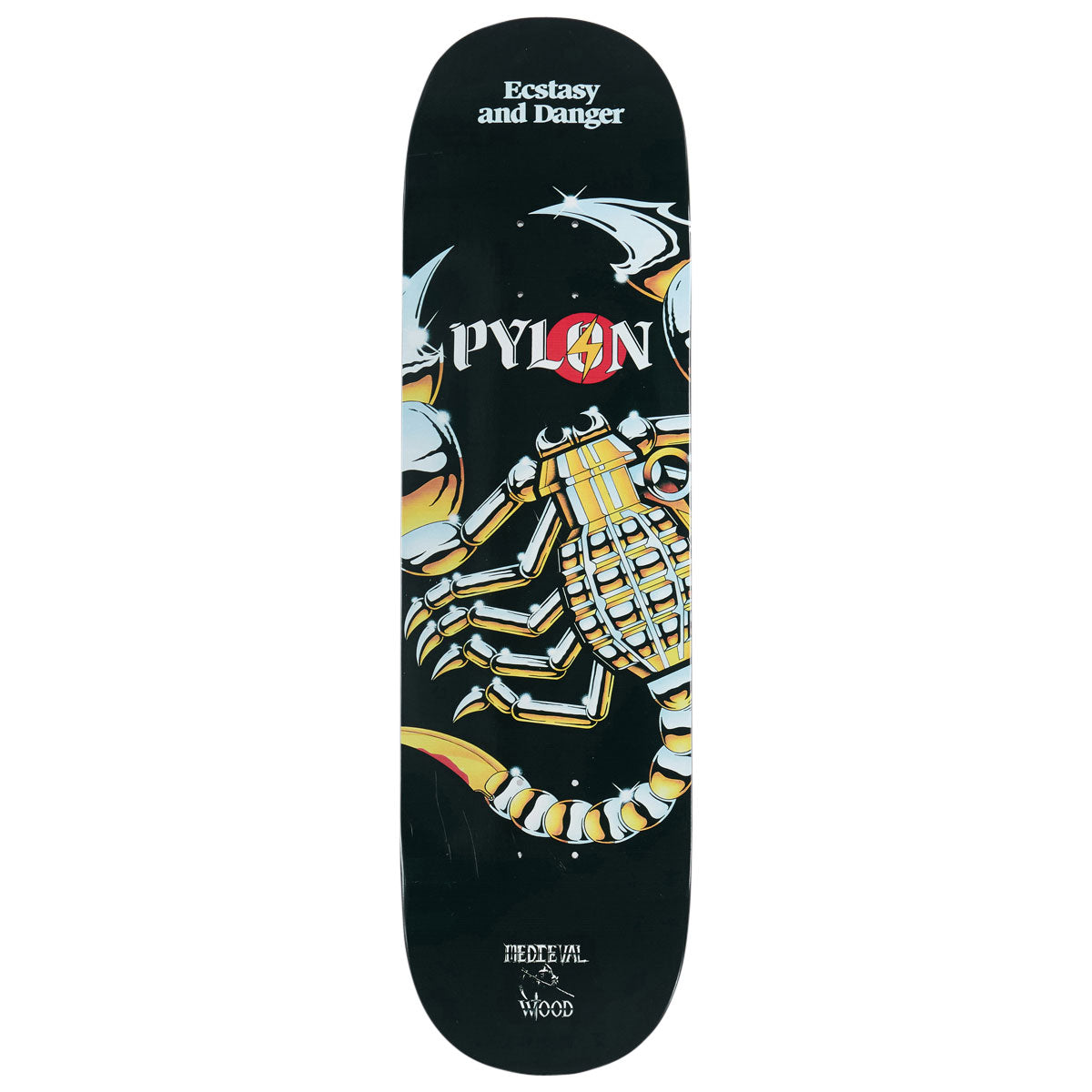 Pylon Ecstasy And Danger Skateboard Deck - 8.625