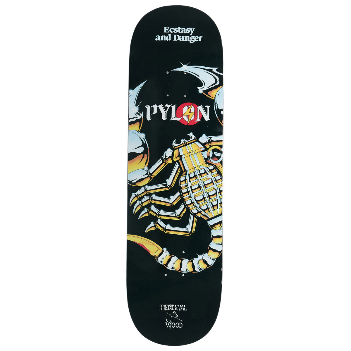 Pylon Ecstasy And Danger Skateboard Deck - 9.00