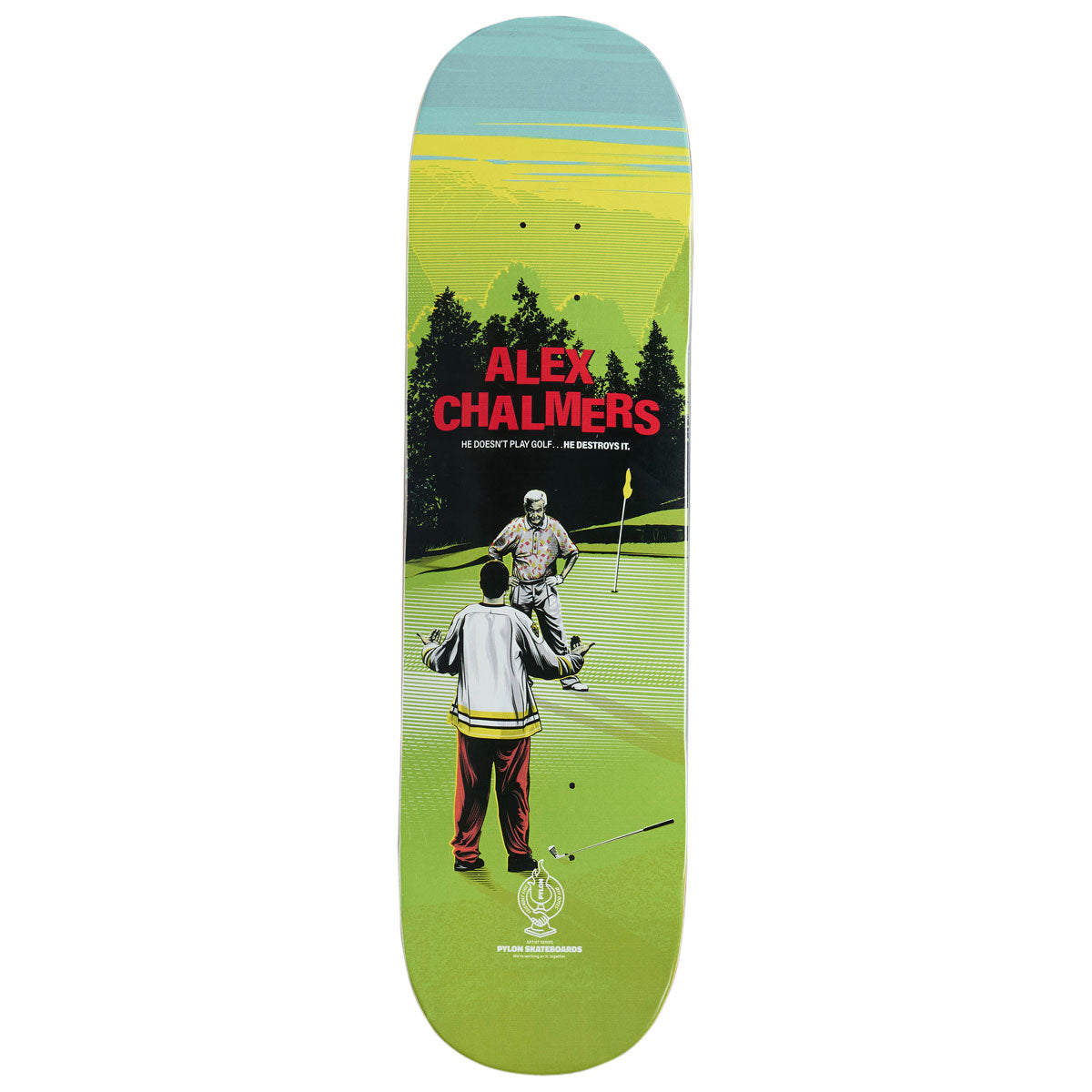 Pylon Alex Chalmers Price Is Skateboard Deck - 8.50