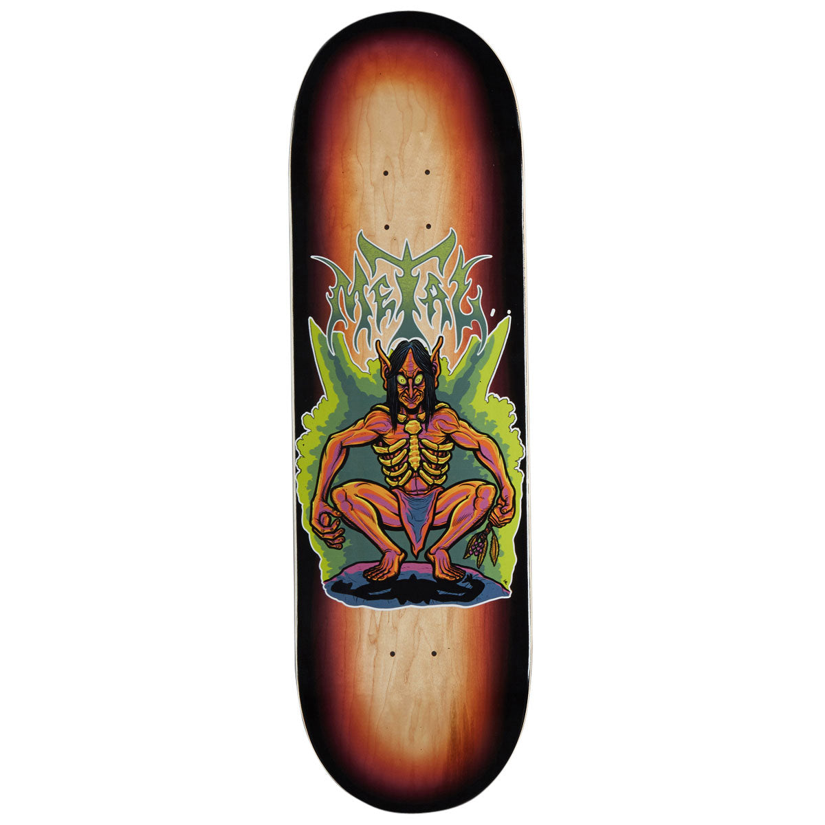 Metal Wegamus Skateboard Deck - 9.25