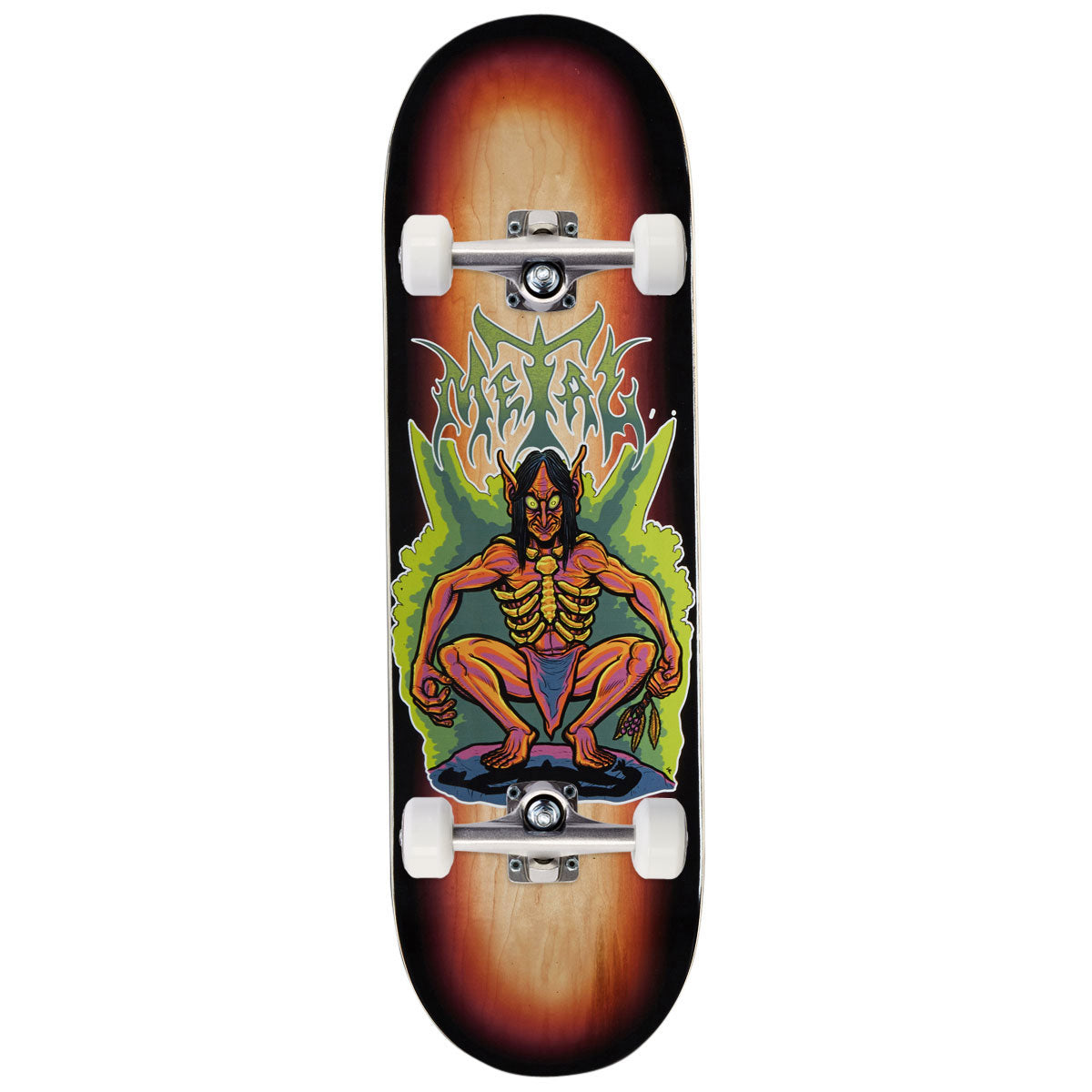Metal Wegamus Skateboard Complete - 9.25