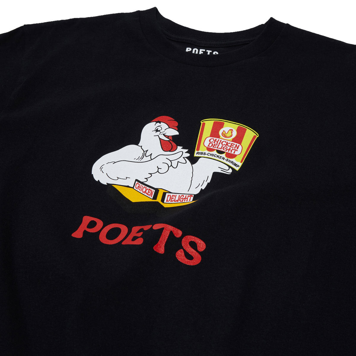 Poets Delight Screened T-Shirt - Black image 2