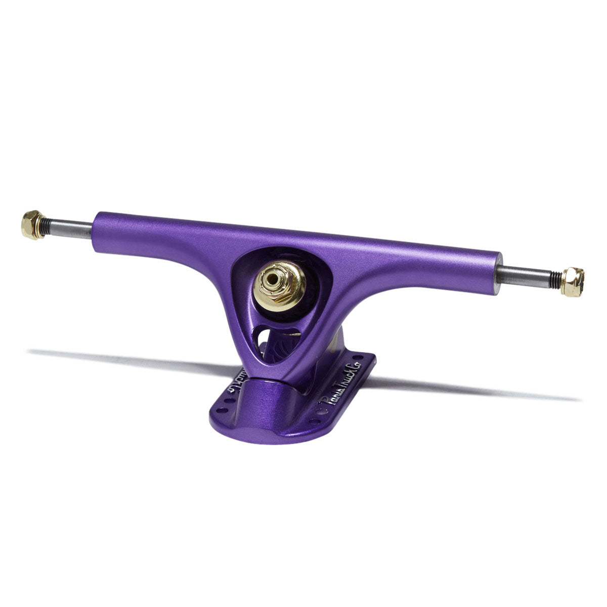 Paris V3 Hollow Lites 180mm 50 Degree Longboard Trucks - Purple Satin image 1