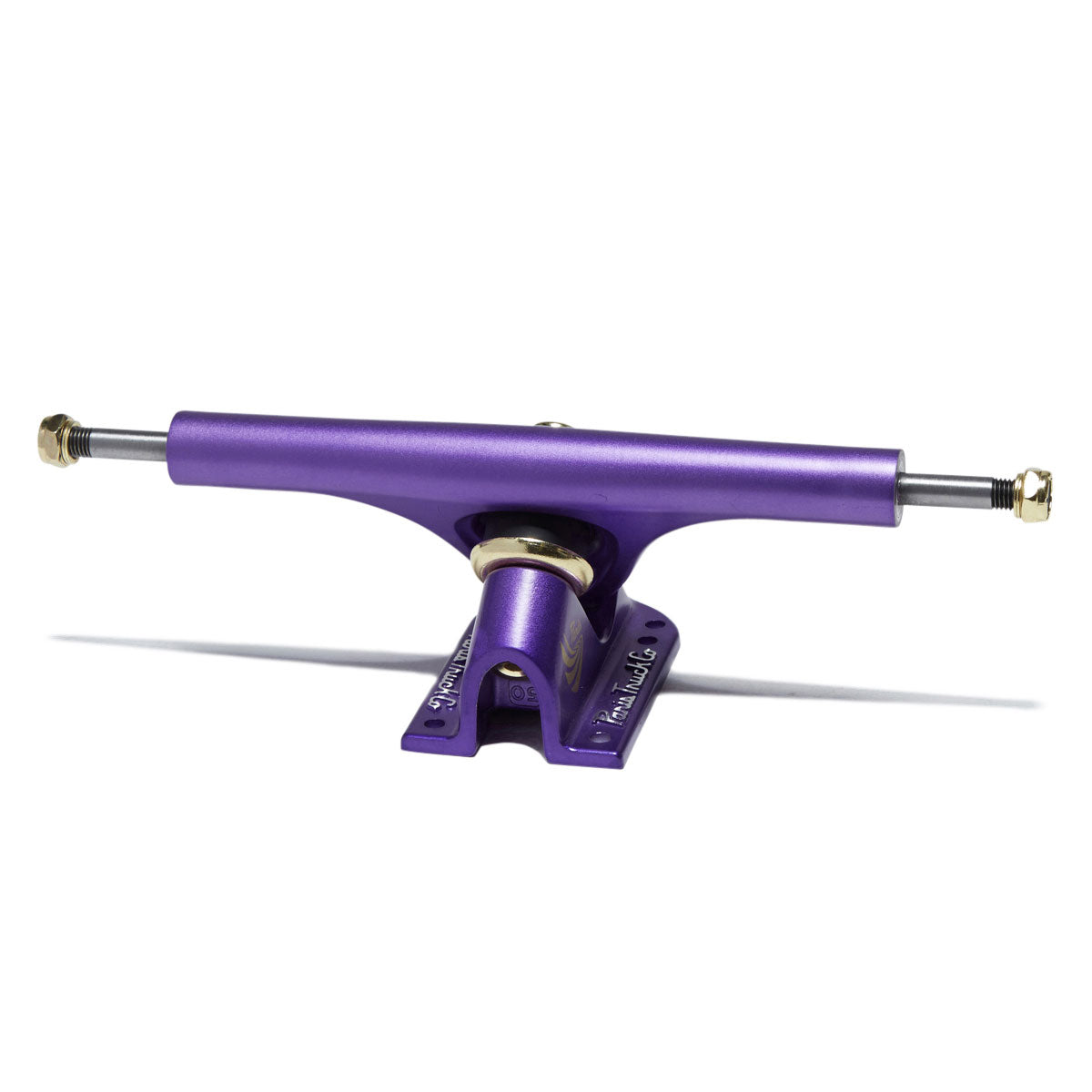 Paris V3 Hollow Lites 180mm 50 Degree Longboard Trucks - Purple Satin image 2