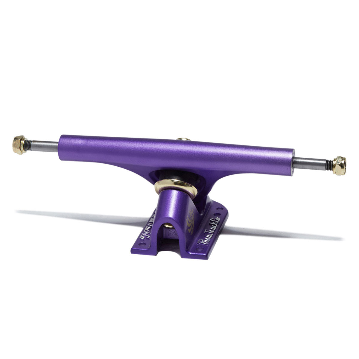 Paris V3 Hollow Lites 165mm 50 Degree Longboard Trucks - Purple Satin image 2