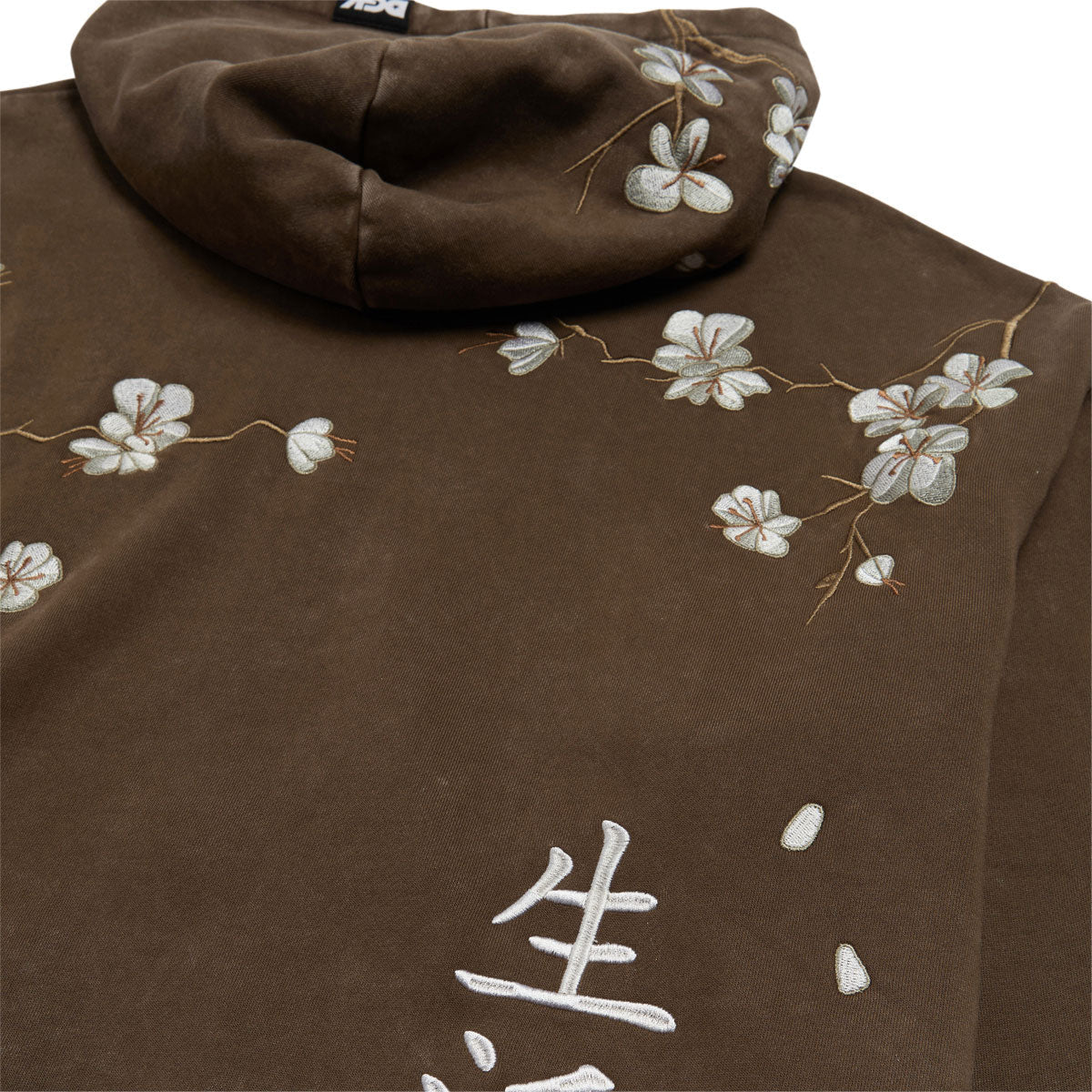 DGK Zion Zip Up Hoodie - Brown image 5