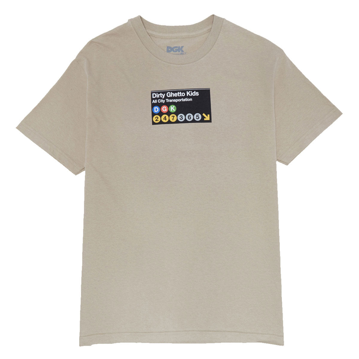 DGK Foot Patrol T-Shirt - Sand image 1